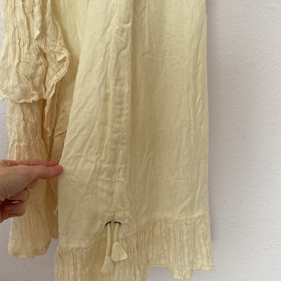 Timjan Design Off White Esmeralda Dress M - Picture 11 of 13